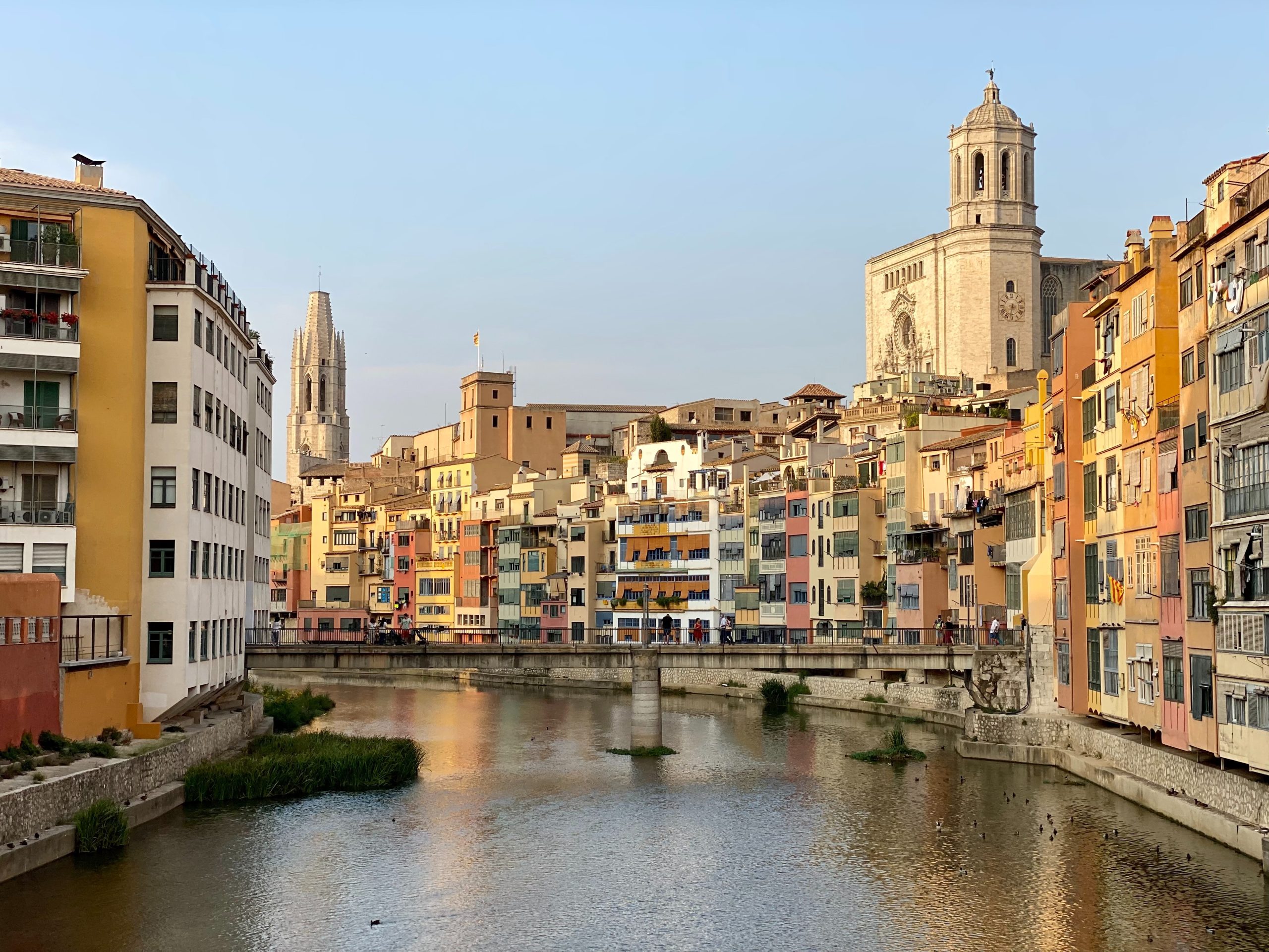 girona city Girona city and river